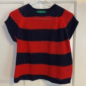 Clare V sweater vest, short sleeve sweater size x small XS